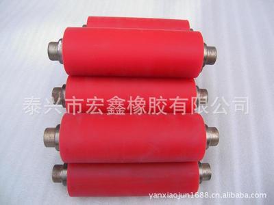 【【廠家供應(yīng)】硅膠輥|聚氨酯、加工聚氨酯膠輪】?jī)r(jià)格,廠家,圖片,印刷機(jī)械配件,泰興市宏鑫橡膠-